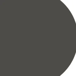 Set de table rond en plastique GOURMANDISE gris foncé