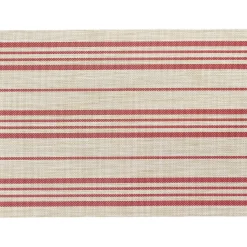 Set de table Sina Naturel/Rouge 33 x 45