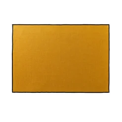 Sets de table BORGO jaune en lin