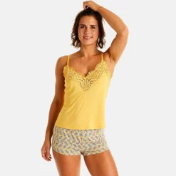 Short - Bleu jaune