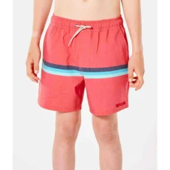 Short de bain garçon - Orange