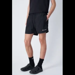 Short de plage noir pour homme