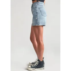 Short fille en jeans CAMGI bleu