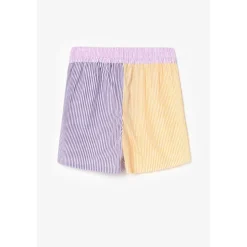 Short fille MEXGI blanc en coton