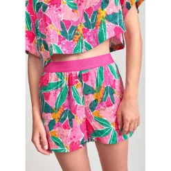 Short fille TRILLEGI fuchsia Nia en viscose