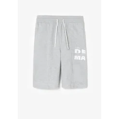 Short garçon DOLINBO gris en coton