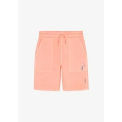 Short garçon NARCIBO rose saumon en coton