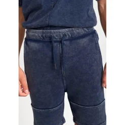 Short garçon POPBO bleu en coton