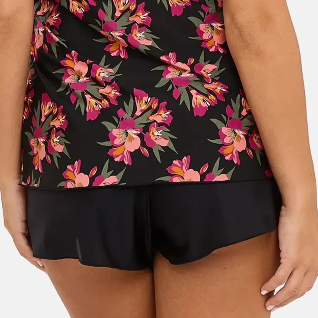 Short pyjama noir
