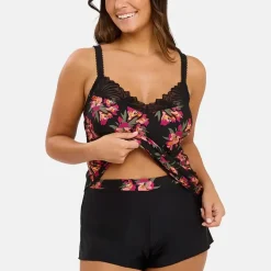 Short pyjama noir