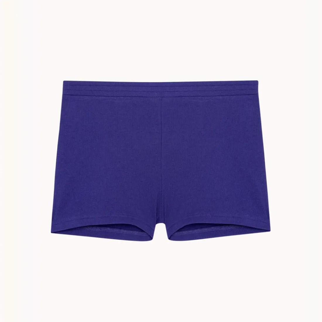 Short taille basse en coton - Violet