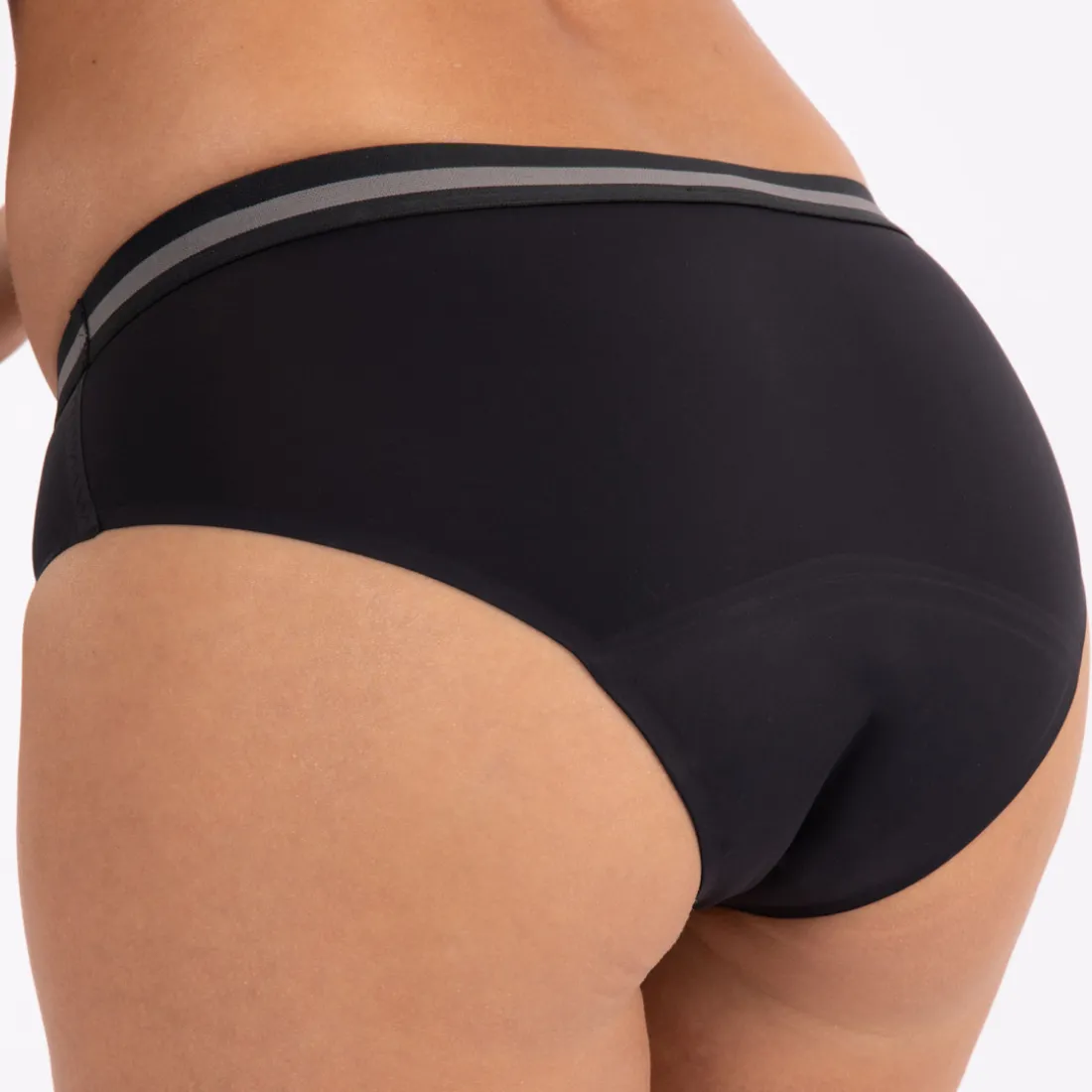 Shorties menstruels lot de 2 noirs