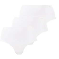 Shorty - Lot de 3 - Blanc en coton