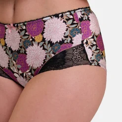 Shorty Aurélie - noir multicolore
