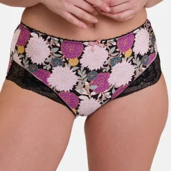 Shorty Aurélie - noir multicolore
