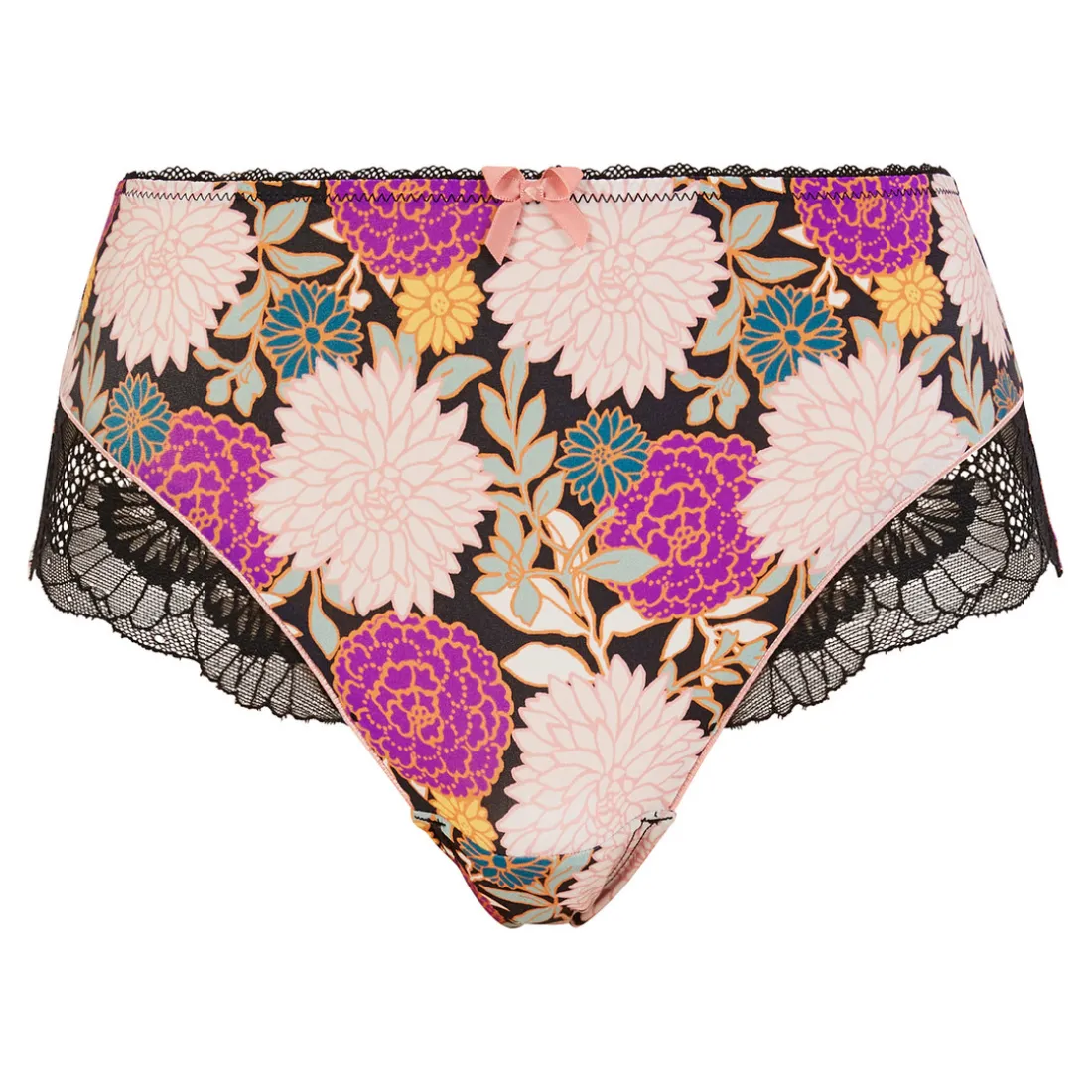 Shorty Aurélie - noir multicolore