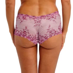 Shorty en Dentelle Lilas violet