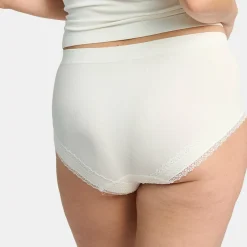 Shorty maille sans coutures ivoire - Agathe
