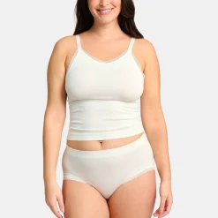 Shorty maille sans coutures ivoire - Agathe