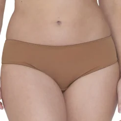 Shorty marron en nylon