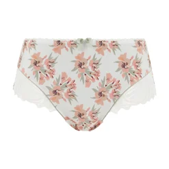 Shorty Oriane Bouquets Blanc & Vert