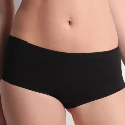 Shorty So soft noir en coton