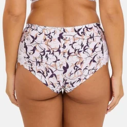 Shorty Sophie Oiseaux Graphiques blanc