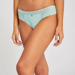 Shorty string turquoise Tina bleu
