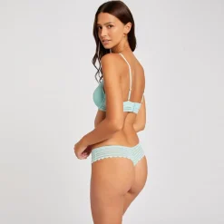 Shorty string turquoise Tina bleu