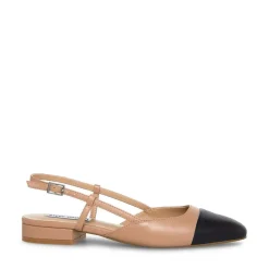 Slingback en cuir marron BELINDA