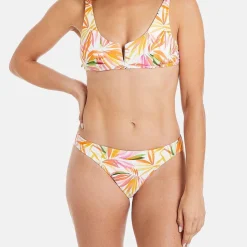 Slip de bain forme tanga blanc Bali