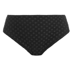 Slip de bain taille haute - Noir