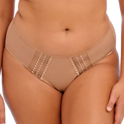 Slip Elomi MATILDA café au lait-Elomi marron