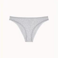 Slip en coton - Gris