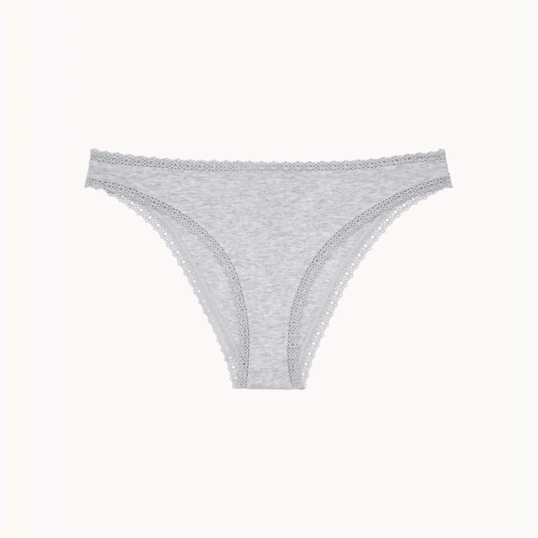 Slip en coton - Gris