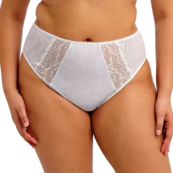 Slip jambe échancrée - Blanc