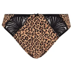Slip Lya Imprimé Léopard Mocha - Marron