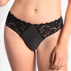 Slip noir EGLANTINE