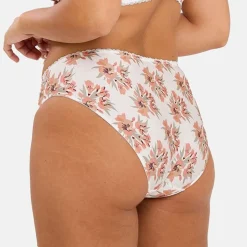 Slip Oriane Bouquets Blanc & Vert