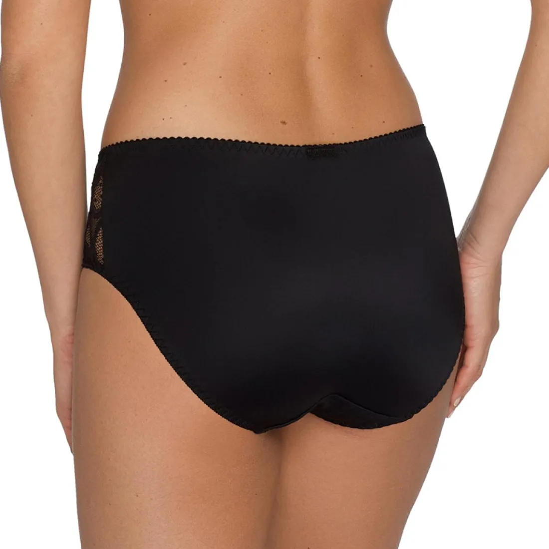 Slip taille haute noir-Prima Donna
