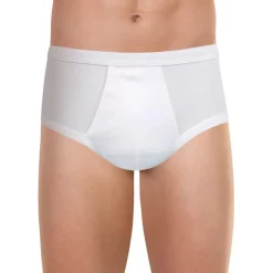 Slip taille haute ouvert Pur coton Premium Eminence blanc