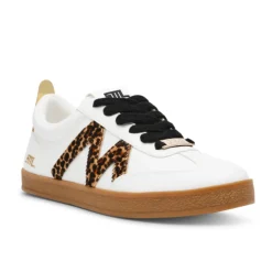 Sneakers Degree blanc et leopard