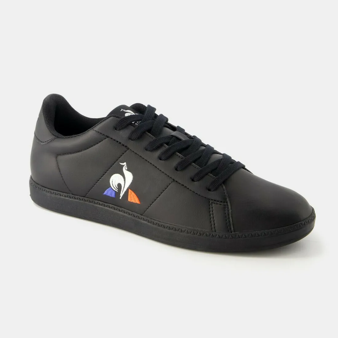 Sneakers noir Courtser_2 triple en cuir