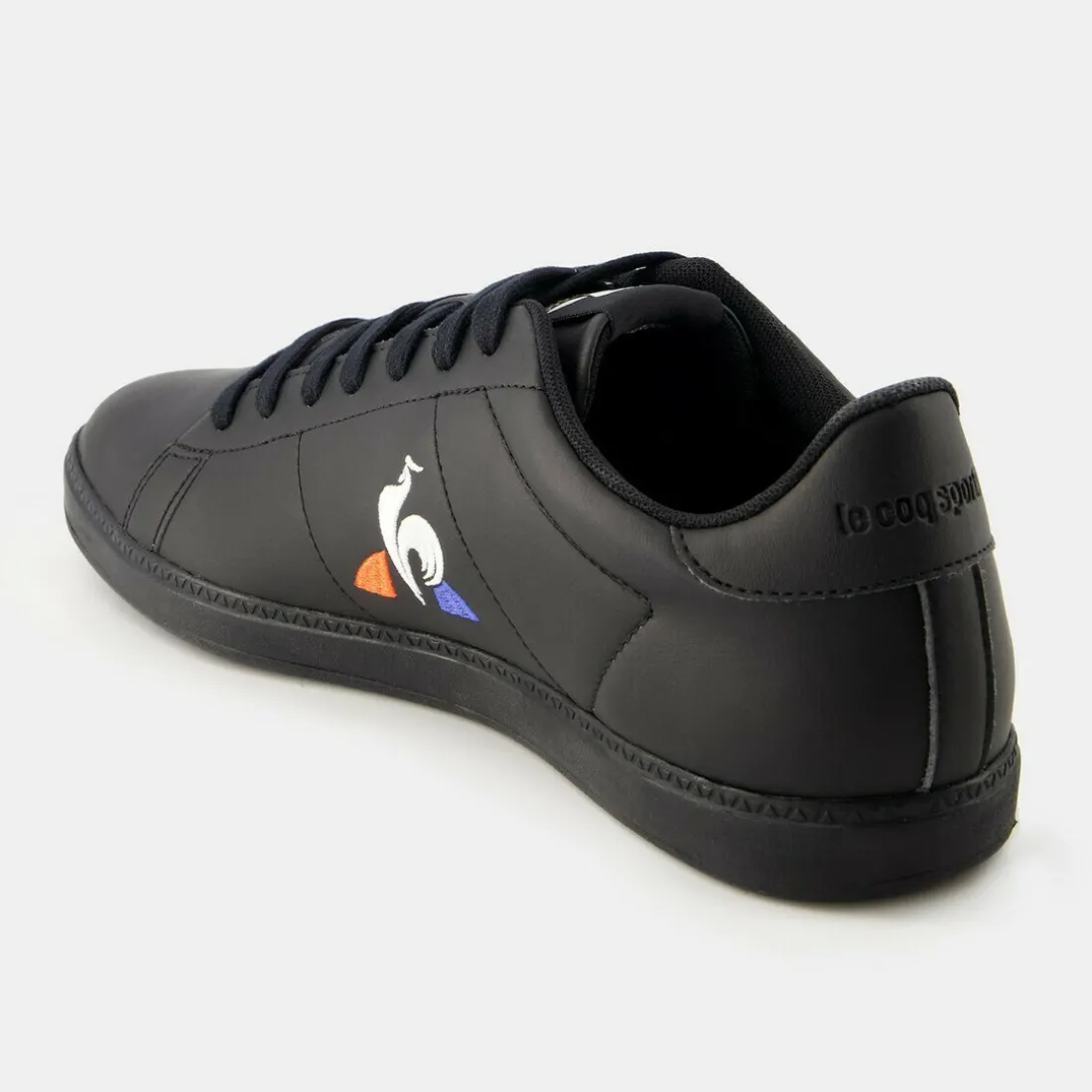 Sneakers noir Courtser_2 triple en cuir