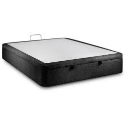 Sommier Coffre Bouclette Noir