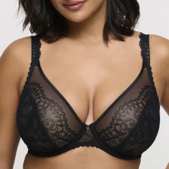Soutien Gorge à décolleté plongeant noir