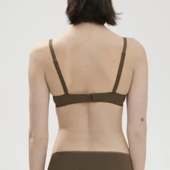 Soutien Gorge Armature Décolleté Plongeant - Vert