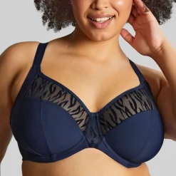 Soutien Gorge Armatures marine