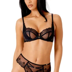Soutien Gorge balconnet noir