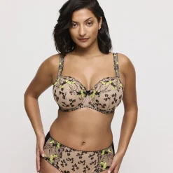 Soutien Gorge balconnet rembourré - Wild Bloom beige